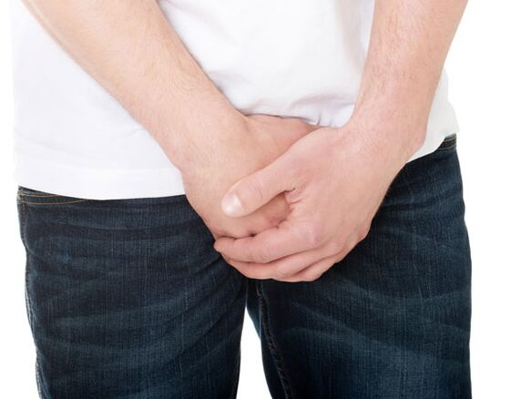 Bir erkekte prostatit, prostat bezinin iltihabıdır