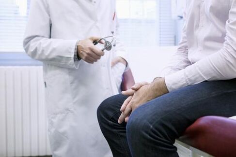 prostatit için bir uzmana danışmak